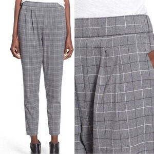 Leith • Pleat Front Glen Plaid Pants